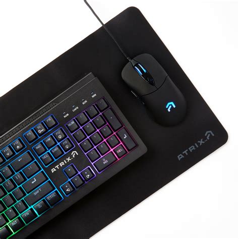 Atrix Pc Gaming Bundle With Full Wired Gaming Keyboard With Rgb 7