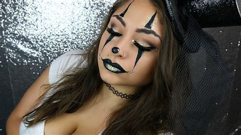 Easy Sexy Clown Halloween Makeup Tutorial Glamoween Beautybyjosiek Last Minute Halloween