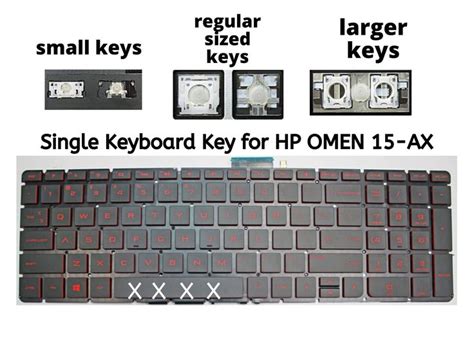 How to enter bios setup on windows pcs hp® tech takes. HP OMEN 15-AX Single Replacement Keyboard Key - One Single ...