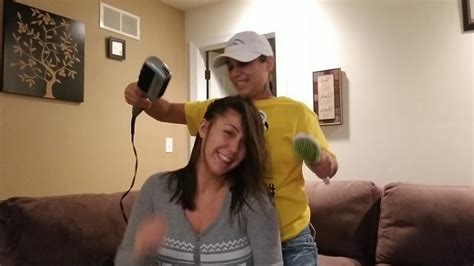 Girlfriend Does My Hair Kay Cuts It Off Youtube