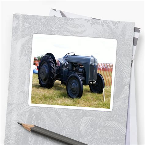 Classic Ford Tractor Sticker By Myke20987 Redbubble
