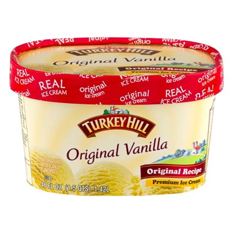 Save On Turkey Hill Original Recipe Premium Ice Cream Original Vanilla