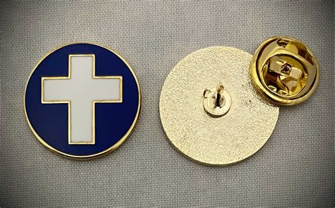 Chaplain Cross 075 Lapel Pin Chaplain Badge