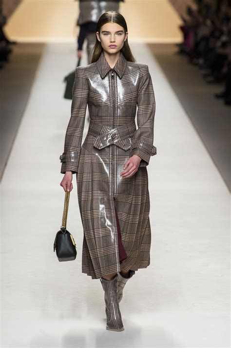 British 80s Inspired Collections Fendi Fall 2018