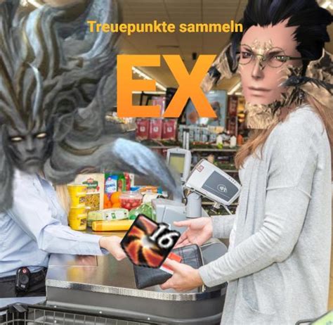 For final fantasy xiv online: A meme i made for my German speaking fellas out there. (was tanking byakko in FC's unsynch mount ...