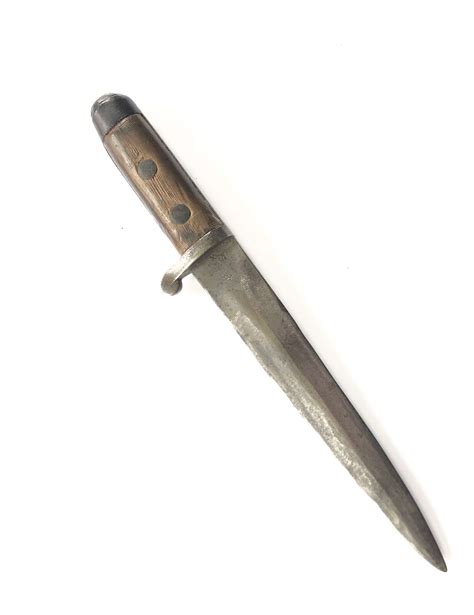 Ww1 British Trench Fighting Knife Converted Le Metford Bayonet In Swords