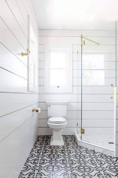 Top 50 Best Shiplap Bathroom Ideas Nautical Inspired Wall Interiors