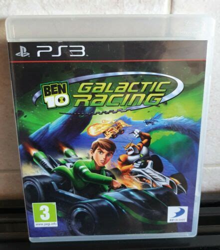 Ben 10 Galactic Racing Playstation 3 Ps3 Game 3 100 Complete New