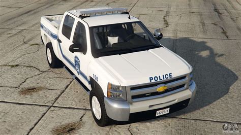 Chevrolet Silverado 1500 Crew Cab Police For Gta 5