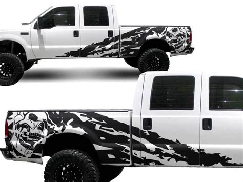ford truck f side skull splash graphic decals stickers fits models my xxx hot girl
