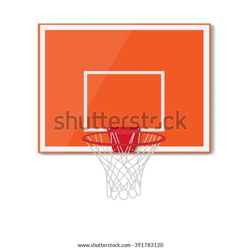 Basketball Backboard Vector Illustration Stock Vector Royalty Free