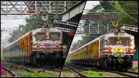 brand new trains antyodaya and humsafar express inaugurated from mumbai consecutively youtube