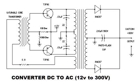 Simple Ac Dc Converter Circuit Diagram