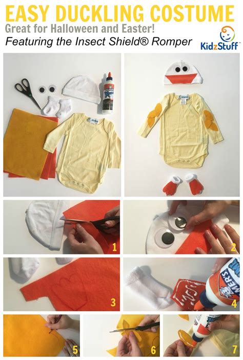 Easy Diy Duck Costume For Babies Kidzstuff Duck Costumes Baby