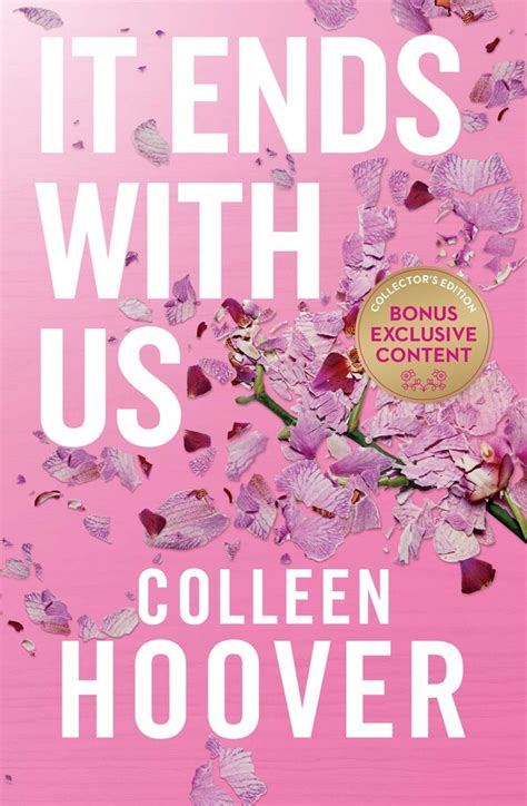 It Ends With Us Special Edition Book By Colleen Hoover Official