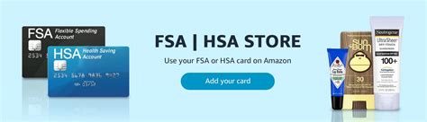 Typically expenses are paid from an fsa or hsa. Amazon FSA Store