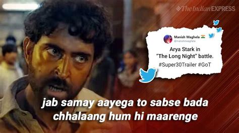 hrithik roshan starrer super 30 trailer is out and these are the memes inspired by it trending