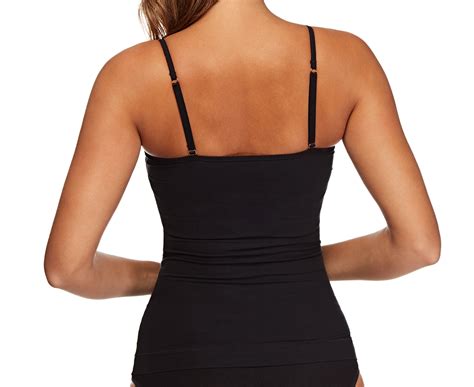 nearly nude women s thinvisible cotton perfectly smooth camisole black au