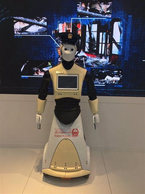 First Robot Police Officer To Enter Dubai Service In 2017 Arabian