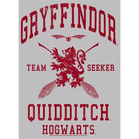 Buy Mens Harry Potter Gryffindor Quidditch Team Seeker Long Sleeve