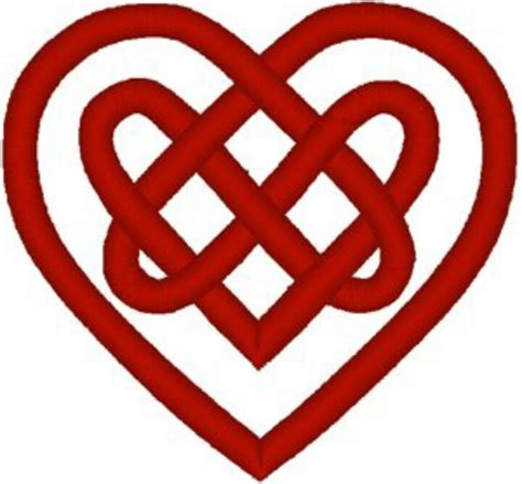 Four Heart Celtic Knots