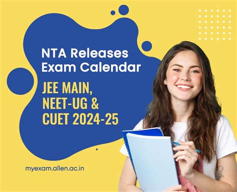 Nta Releases Exam Calendar For Jee Main Neet Ug And Cuet 2024 25 My