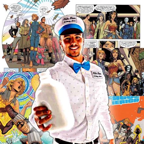 Milkman Man War Comics Dc Comics Comics