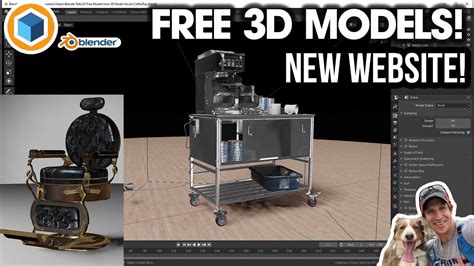 New Free 3d Models For Blender Youtube
