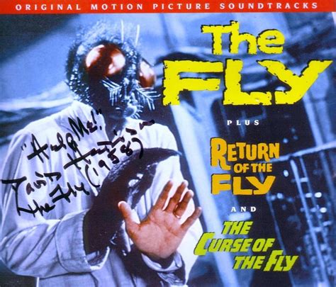 David Hedison The Fly Signed Cd