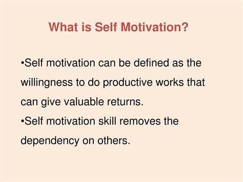 Ppt Self Motivation Tips And Their Importance In Life Powerpoint