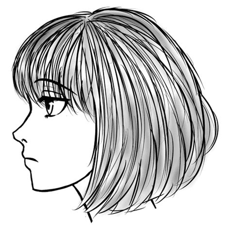 How to draw anime heads sideways. Gallery For > How To Draw A Face From The Side Easy | Side face drawing, Face drawing, Manga ...