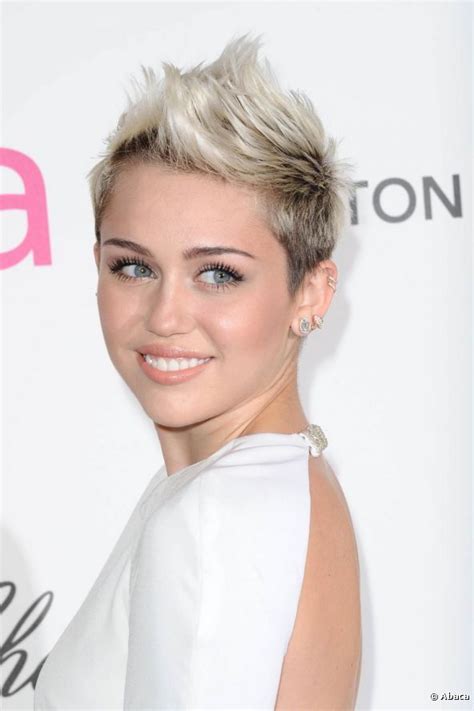 Short Mohawk For Women Only Miley Cyrus Showed Off Her Short Mohawk