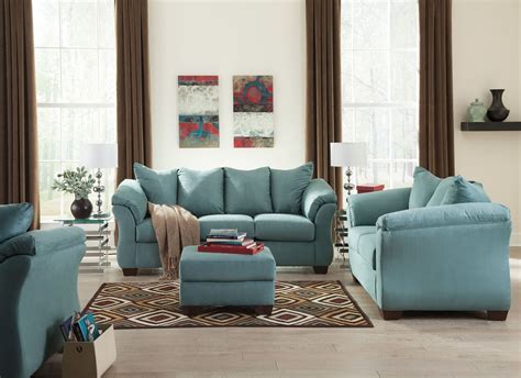 Darcy Sky Living Room Set From Ashley 7500638 35 Coleman Furniture