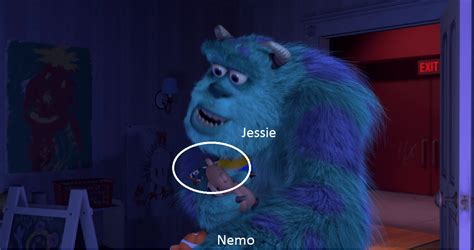 Til Monsters Inc Has Toy Story 2 And Finding Nemo Easter Eggs R