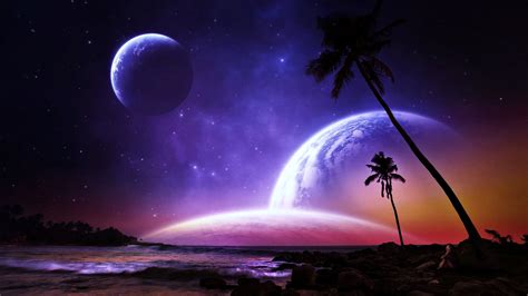 Free Download Spectacular Sunset Starry Outer Space Scene Sea Beach Iphone 5s [640x1136] For