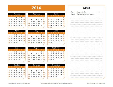 A Great Calendar Template For Yearly Planning You Can Calendars You