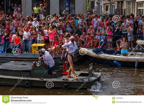 amsterdam gay pride 2014 editorial photography image of photographers 44634812