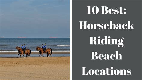 10 Best Horseback Riding On The Beach