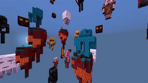Sky Mobs Nether Edition By Giggle Block Studios Minecraft Marketplace