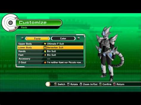 Check spelling or type a new query. All of frieza clan's armor/clothing items (dragon ball: xenoverse) - YouTube