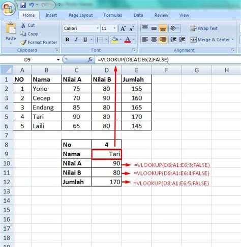 Rumus Microsoft Excel Terlengkap Beserta Contohnya Case