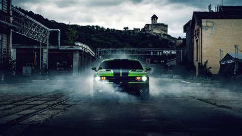 2560x1440 Green Dodge Challenger 4k 2020 1440p Resolution Hd 4k