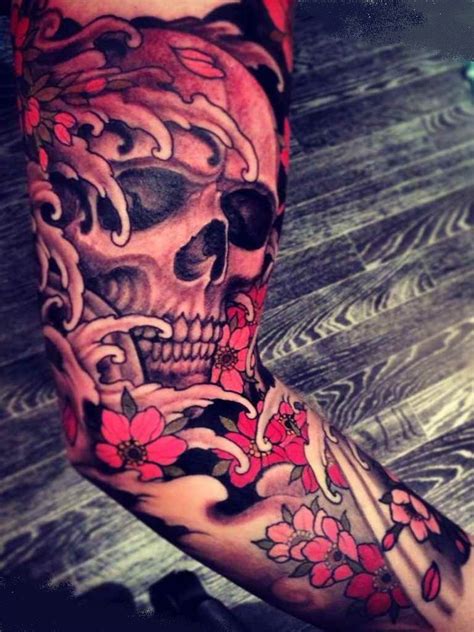 Awesome Skull Tattoo Tattoo Designs Ideas For Man And Woman