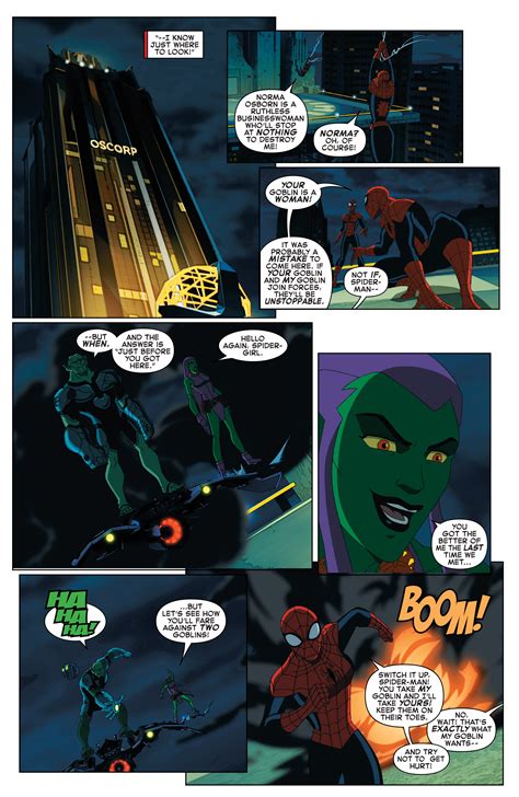 Read Online Marvel Universe Ultimate Spider Man Spider Verse Comic