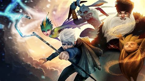Película Rise Of The Guardians E Aster Bunnymund Jack Frost North