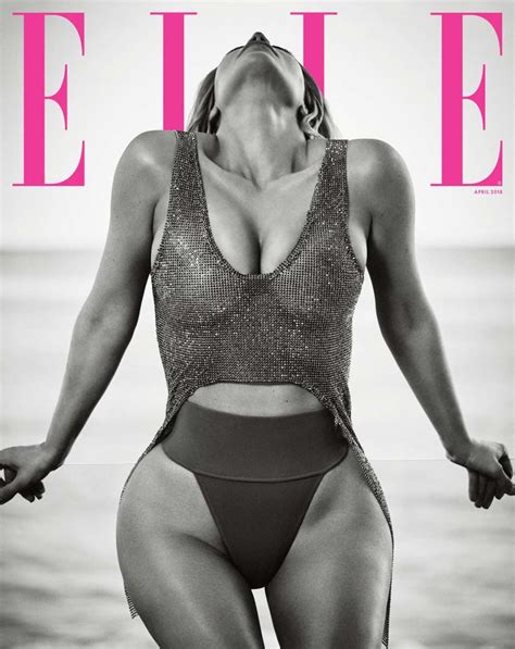 Kim Kardashian Elle Magazine April 2018 Gotceleb