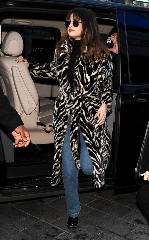 Selena Gomez Turns Heads With Revolving Door Of Trendy Coats In London