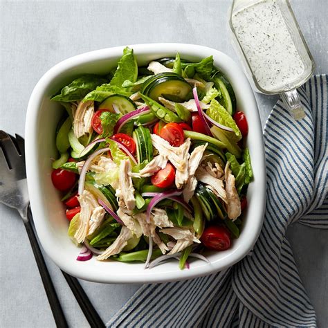 Maybe you would like to learn more about one of these? Spring Vegetable Salad with Chicken & Buttermilk-Herb ...