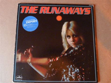 The Runaways The Runaways 1976 Vinyl Record With Joan