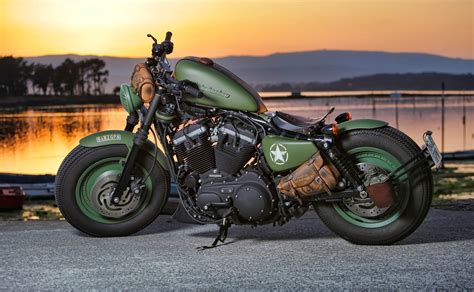 Green Harley Davidson 4k Wallpaperhd Bikes Wallpapers4k Wallpapers